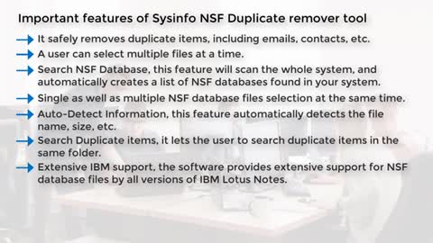 Remove NSF Duplicates file very easily