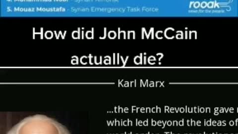 Truth about John McCain's death