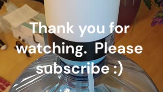 Rechargeable Water Bottle Dispenser unboxing and review.