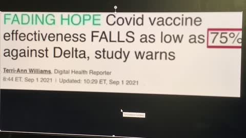 Pfizer “success” rates for the COVID shot