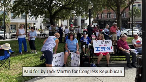 I stand with Israel - Jack Martin for Congress