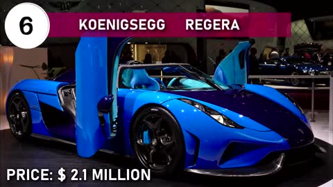 Top 10 Most Expensive Production Cars in the World!