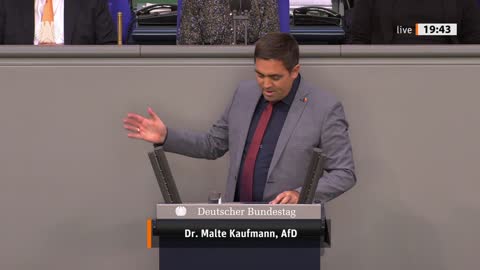 Dr. Malte Kaufmann Rede vom 18.05.2022 - Kein Ölembargo - Schutz für Bürger und Unternehmen