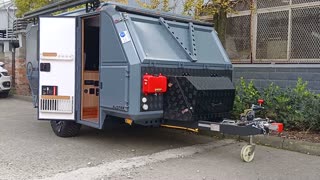 Brand new njstar rv off road camper trailer custom caravan independent suspension luxury interior