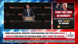 FULL SPEECH: President Trump Delivers Remarks at Bitcoin Conference in Nashville – 7/27/24