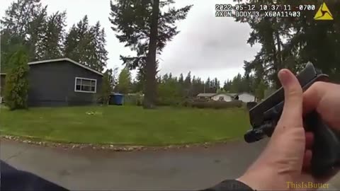 Bodycam shows Pierce County Deputy shoots car thief suspect in the back when fleeing on a motorcycle