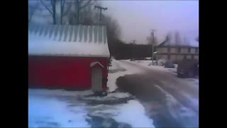 Timelapse - Maine Winter Storm - 1 Day in 30 seconds.
