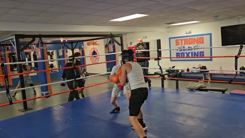 Joey sparring Nico. 11/30/23