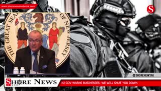 NJ governor tells businesses he will shut them down
