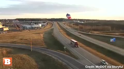 Shocking! Hot Air Balloon Crashes into Power Lines