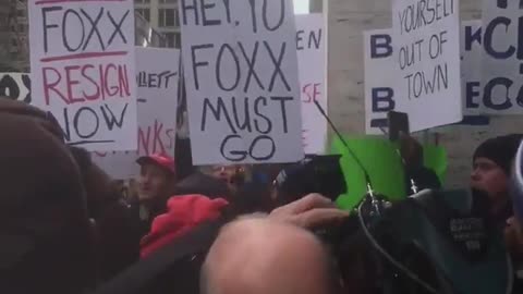 Anti-Kim Foxx protest