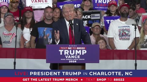 President Trump in Charlotte, NC (FULL SPEECH) - 7-24-24