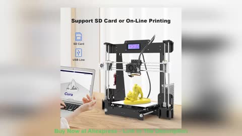 ☀️ New Anet A8 Desktop DIY 3D Printer Kit Impresora 3D Prusa i3 Open Source