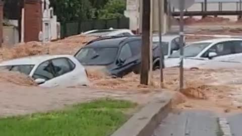 🇪🇸 Spain: Flash flooding in Tarragona on 23rd September 22.