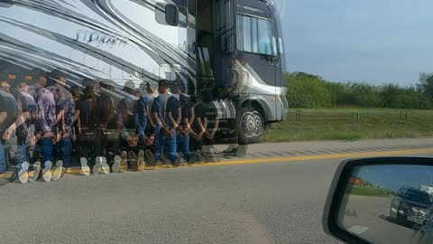 I-10 just outside of San Antonio!