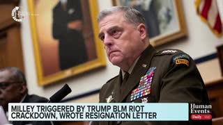 Jack Posobiec reads General Mark Milley's resignation letter