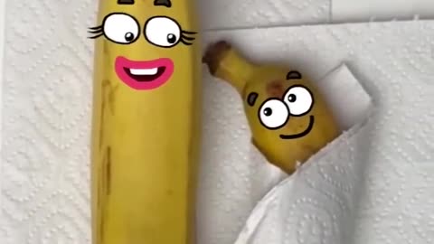 Banana gives A banana Baby