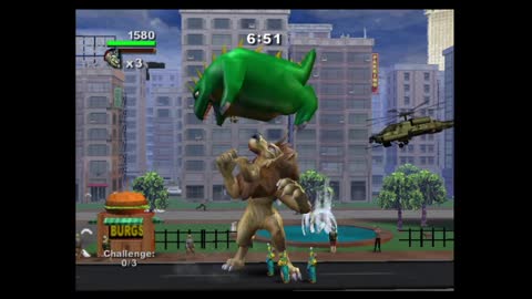 Rampage Total Destruction Central park vore (Leon)