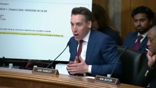 Senator Hawley Blasts Mayorkas And Reveals More About Laken Riley's Killer