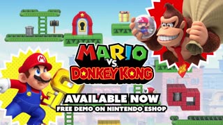 Mario vs. Donkey Kong - Official Launch Trailer