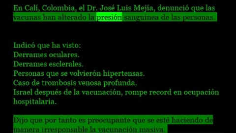 Médico de Cali, reporta problemas con la V-Masiva