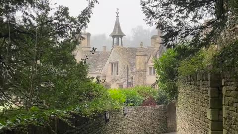 Even in winter, Castle Combe is simply enchanting.