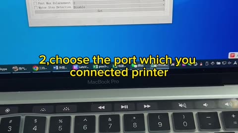 How to set the Language for Kiosk Printer