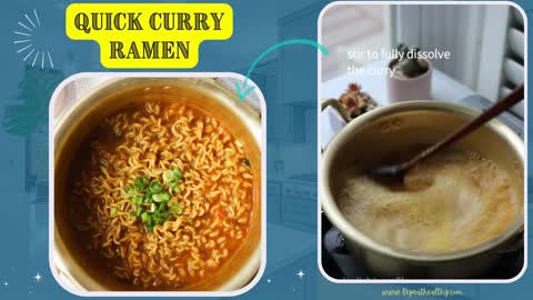 Quick Curry Ramen