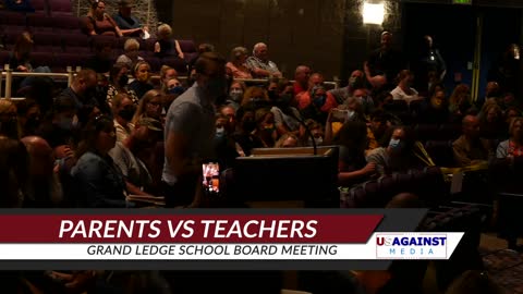 Parents Vs. Teachers Grand Ledge School Board Meeting