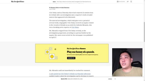 USA Today admits they published FAKE NEWS - 23 articles removed - Reporter Gabriela Miranda resigned