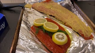 BEST BAKED SALMON BY CARLY