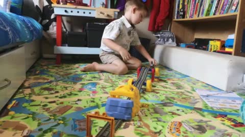Playing with Thomas and Friends