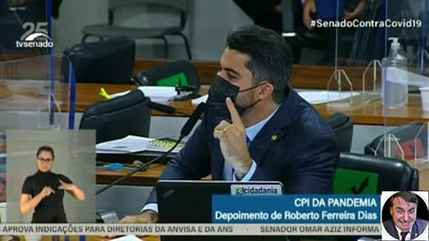 O Senador Marcos Rogério leva Renan VAGABUNDO ao desespero!