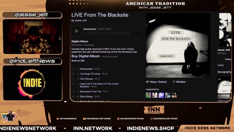 “LIVE from the Blacksite” Album Release Listening Party | American Tradition on INN #34 @jesse_jett