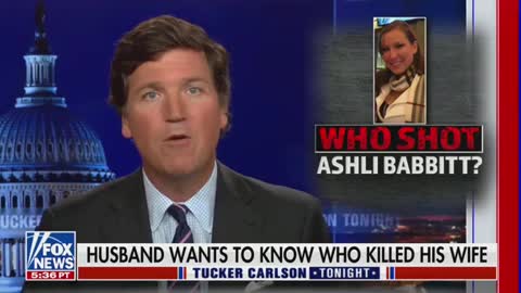 Ashli Babbit's Husband Speaks Out On Tucker Carlson Tonight