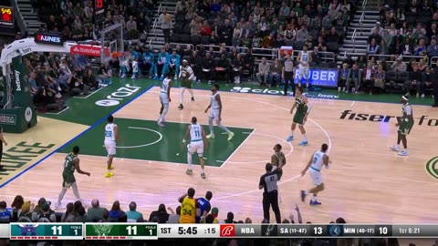 NBA | Damian Lillard CLUTCH 3-Pointer! Charlotte vs. Milwaukee | NBAPlayoffs