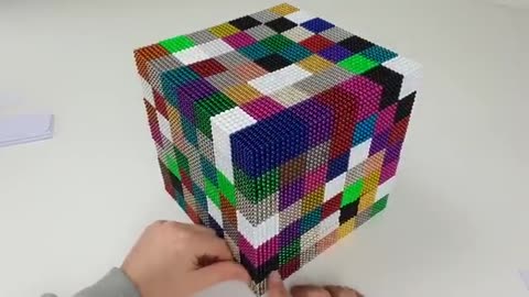 Playing with 50000 Magnetic Balls, Insane CUBE | Magnetic Games