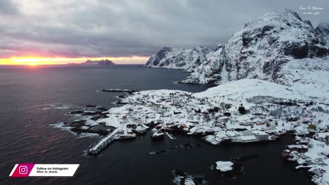 Lofoten - Norway | A winter wonderland in Arctic | Nordland | Svolvær | Part-I