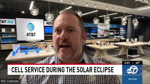 Cell service and solar eclipse