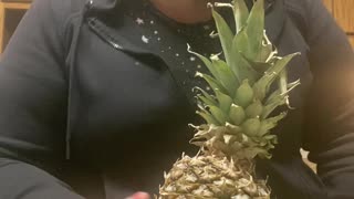 Pineapple Trick Smashes Cooktop