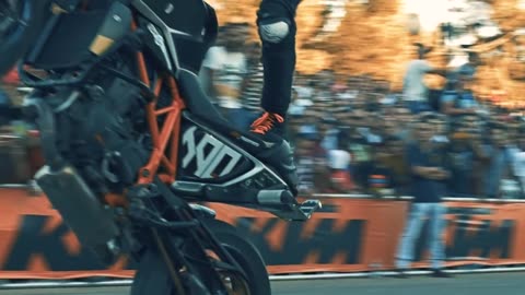 Spectacular Rok Bagoros KTM show in Palestine 2021