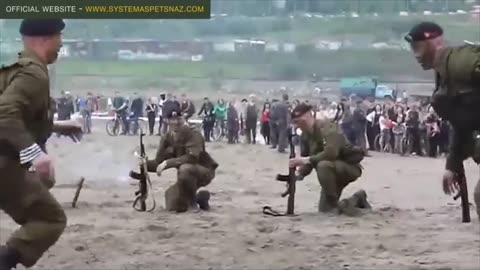 Russian soldiers || combat training