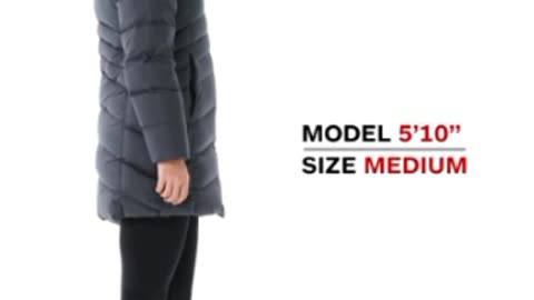 Marmot Montreal Women's Knee-Length Down Puffer Coat, Fill Power 700