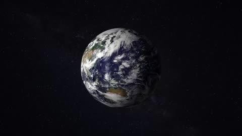 Earth In Space" 4K