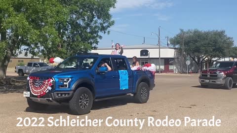 2022 Schleicher County Rodeo Parade