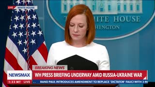 Psaki: "There's no question if Russia were to decide to use chemical weapons, there would be a severe reaction from the global community"
