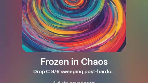 Frozen In Chaos