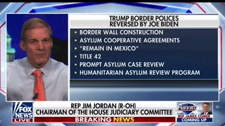 Jim Jordan discusses the Biden Border Crisis