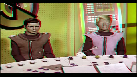 3D Anaglyph Captain Scarlet and the Mysterons 60FPS 4K SUP-SC 80% MORE BACKGROUND DEPTH P19