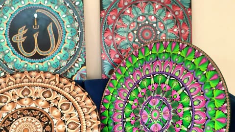 Mandala Dot Art Collection: Stunning Painting Showcase